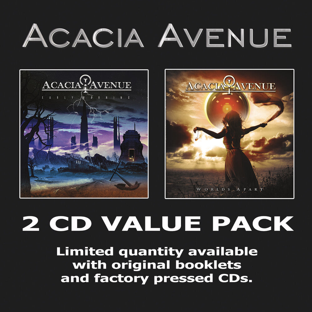 the album cover for Acacia Avenue - Early Warning And Worlds Apart
