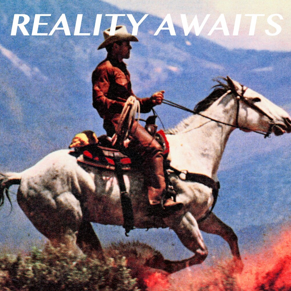 the album cover for The Strokes - Reality Awaits [Black Opaque]