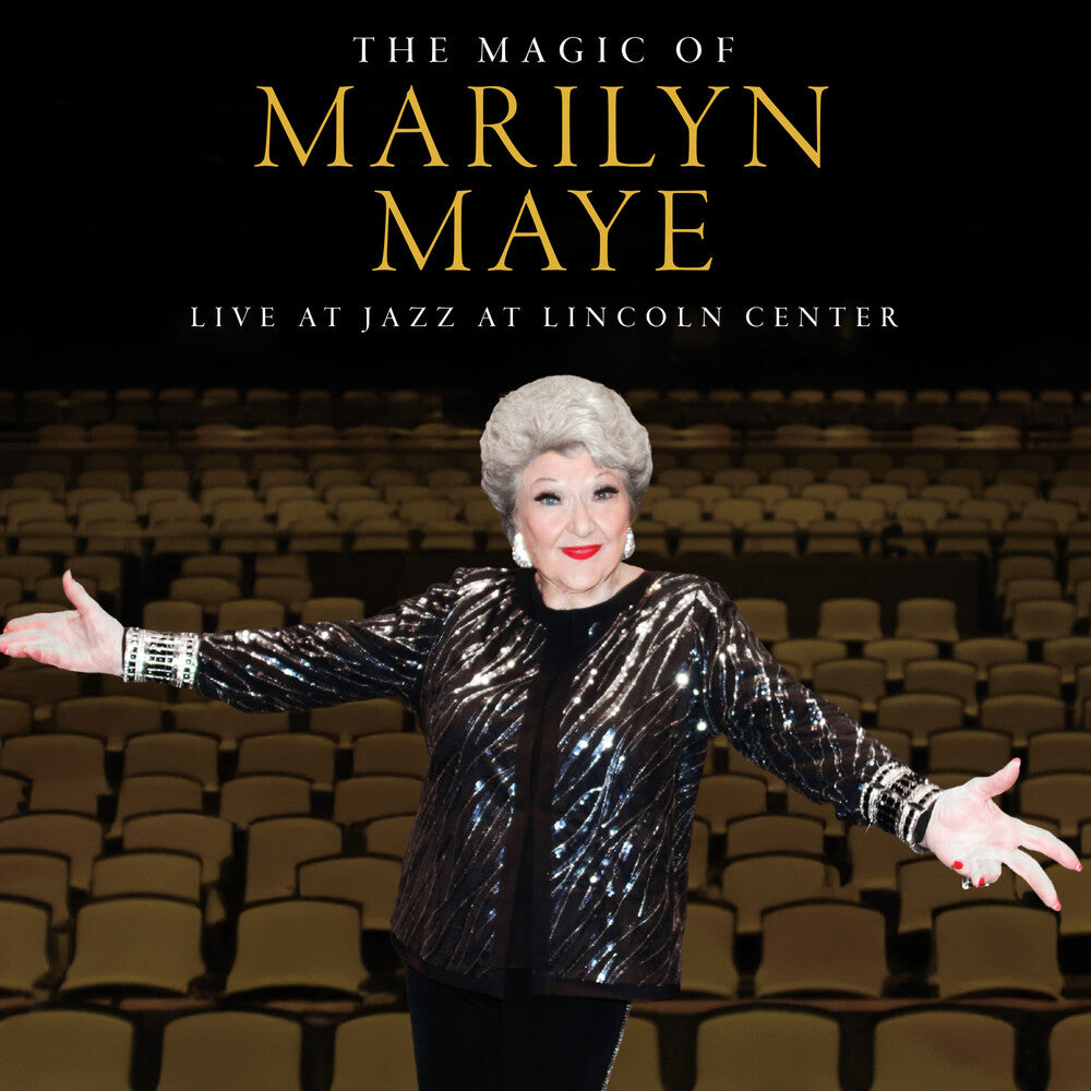 the album cover for Maye, Marilyn - The Magic Of Marilyn Maye: Live At Jazz At Lincoln Center