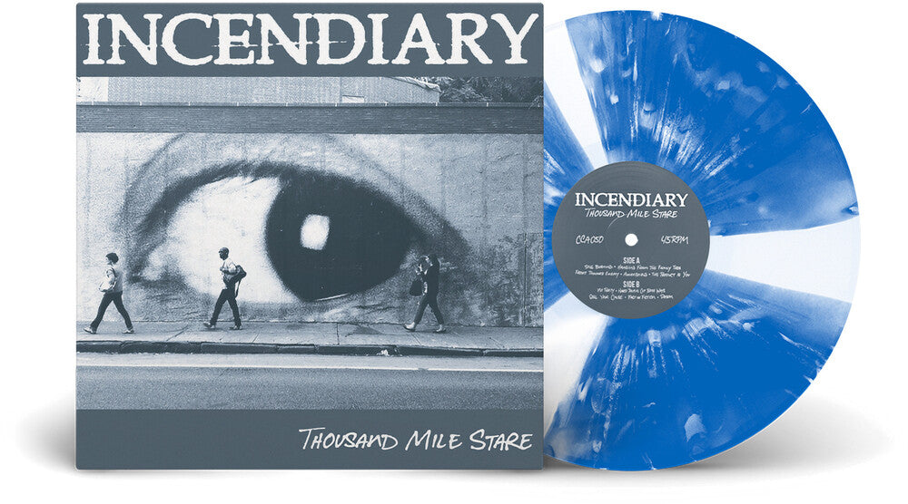 the album cover for Incendiary - Thousand Mile Stare (Blue) [Colored Vinyl] (Wht)