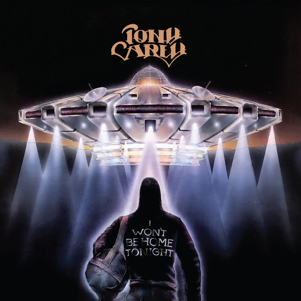 the album cover for Tony Carey - I Won't Be Home Tonight (Mod)