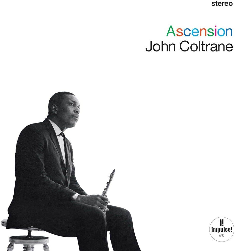 the album cover for John Coltrane - Ascension: Edition I & Ii (Verve Vault Series)