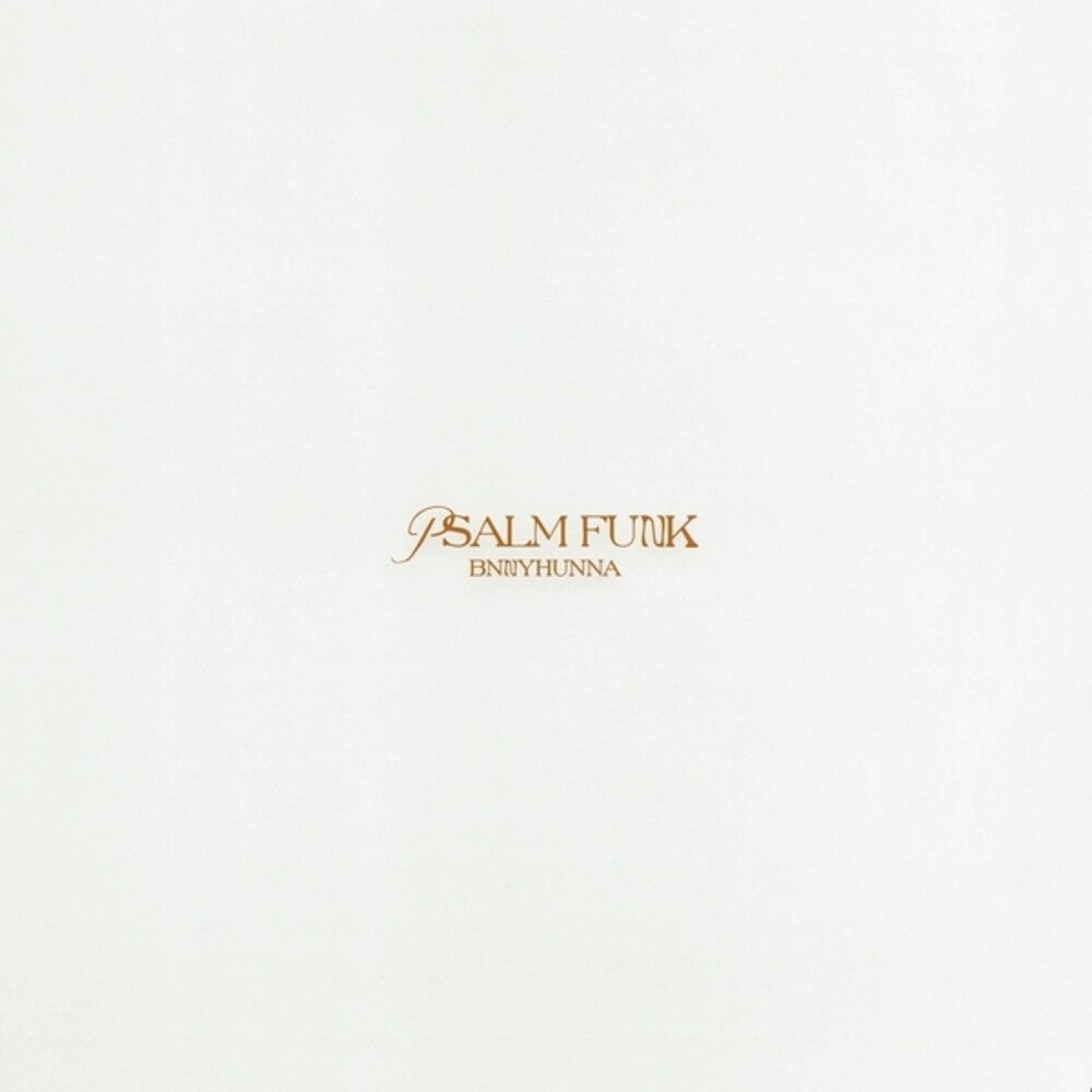 the album cover for Bnnyhunna - Psalm Funk