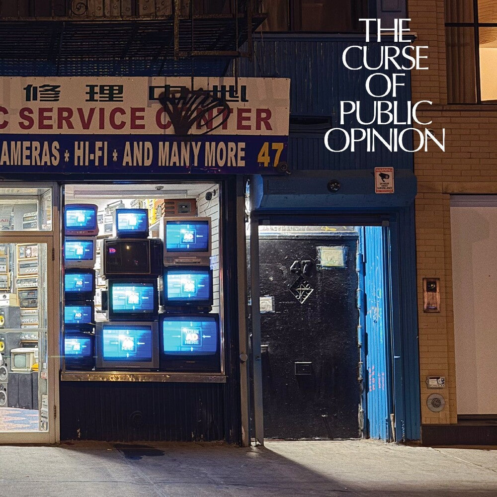 the album cover for Public Opinion - Curse Of Public Opinion - Crystal Clear [Clear Vinyl]