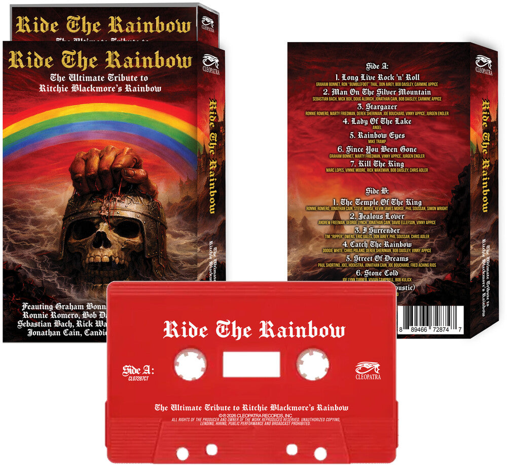 the album cover for Ride The Rainbow: The Ultimate Tribute To / Var - Ride The Rainbow: The Ultimate Tribute To / Var