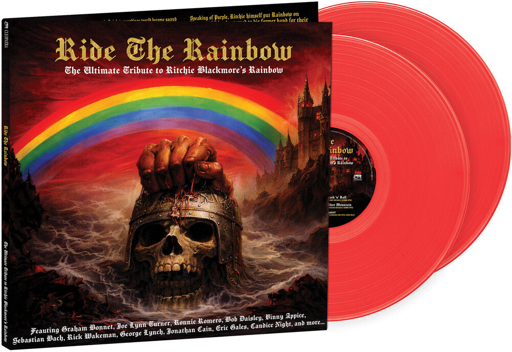 the album cover for Ride The Rainbow: The Ultimate Tribute To / Var - Ride The Rainbow: The Ultimate Tribute To / Var