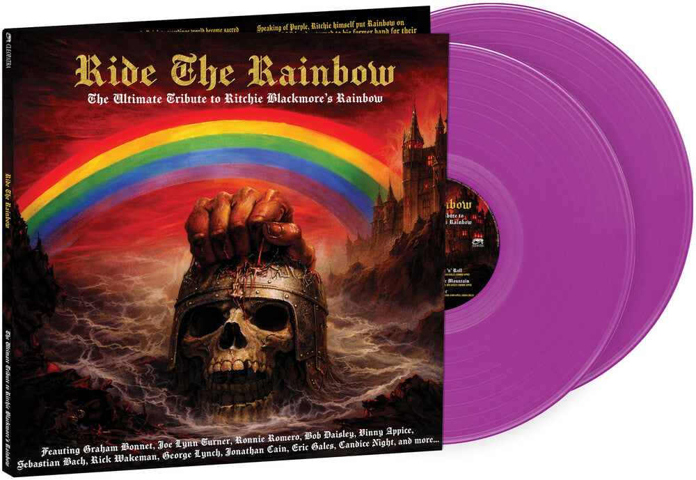 the album cover for Ride The Rainbow: The Ultimate Tribute To / Var - Ride The Rainbow: The Ultimate Tribute To / Var