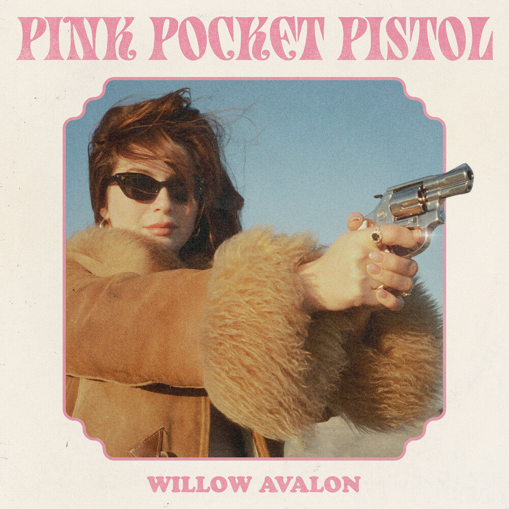 the album cover for Willow Avalon - Pink Pocket Pistol [Pink Glitter]