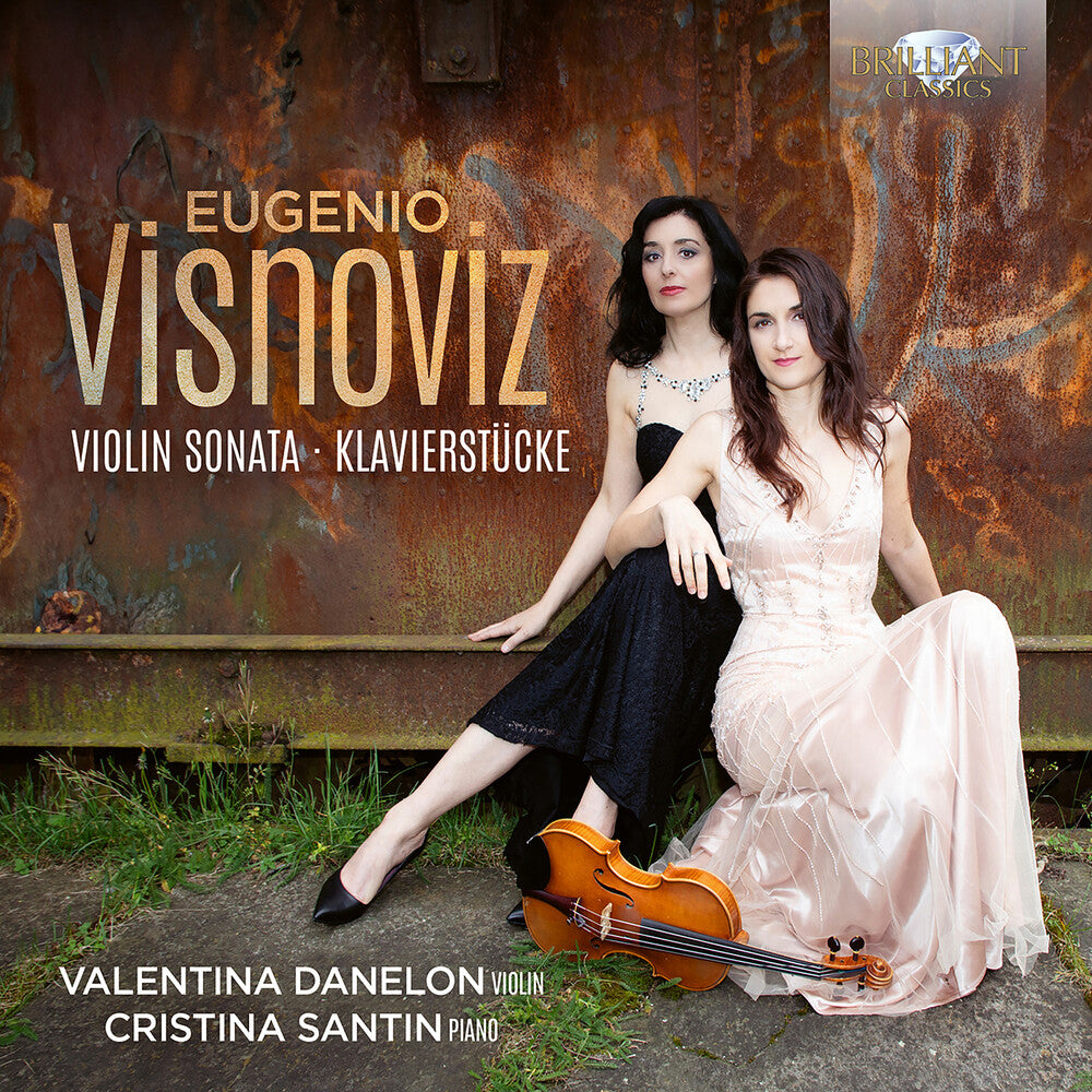 the album cover for Valentina Danelon - Visnoviz: Vn Son Klavierstucke