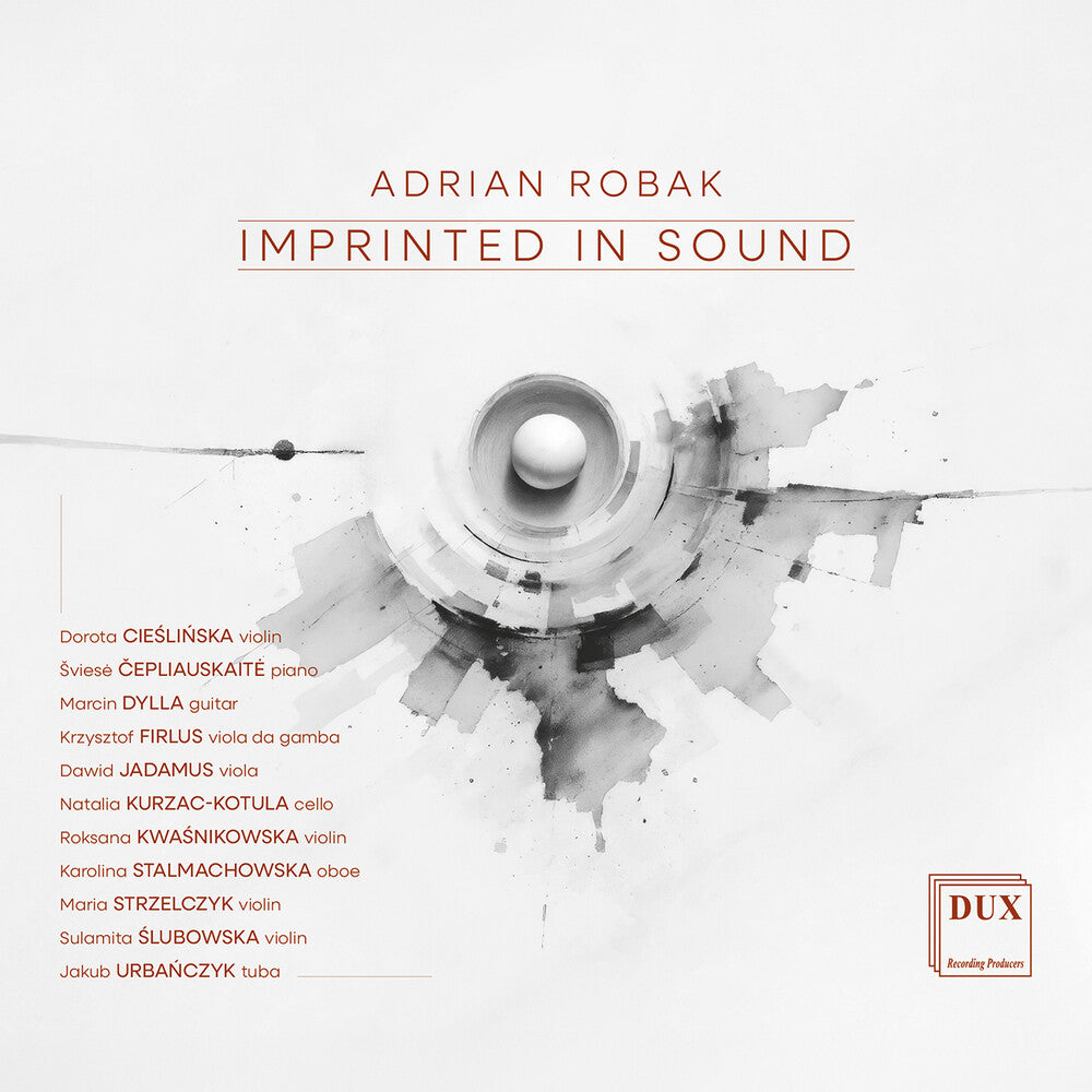 the album cover for Sulamita Slubowska - Adrian Robak: Imprinted In Sound