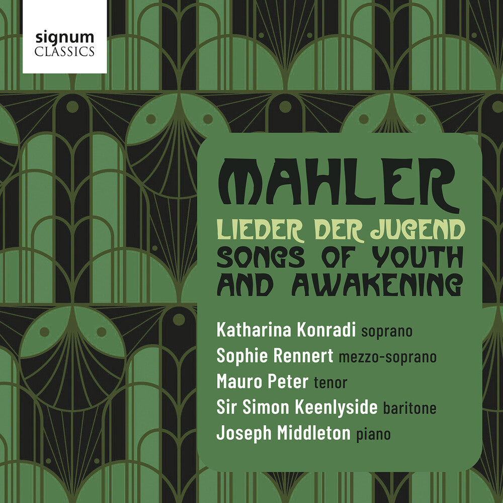 the album cover for Sophie Rennert - Mahler: Lieder Der Jugend - Songs Of Youth & Awake