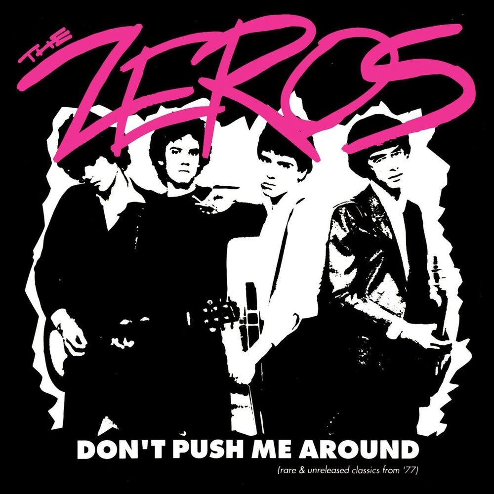the album cover for Zeros - Don't Push Me Around