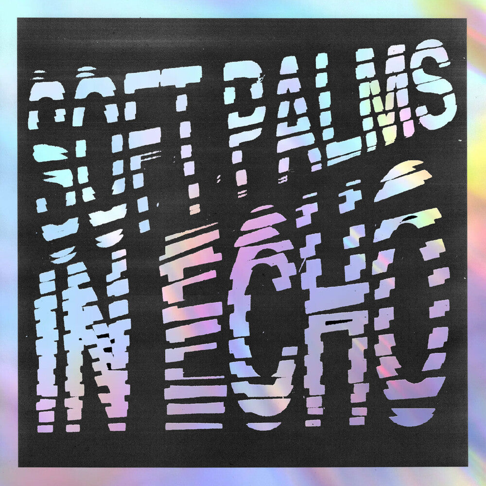 the album cover for Soft Palms - In Echo - Black Ice Vinyl [Colored Vinyl]