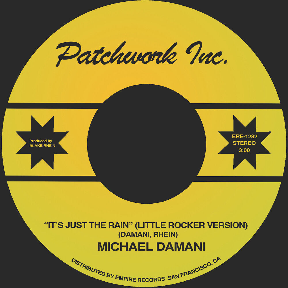 the album cover for Patchwork Inc. - It's Just The Rain (Little Rocker Version 7) [Limited Edition]