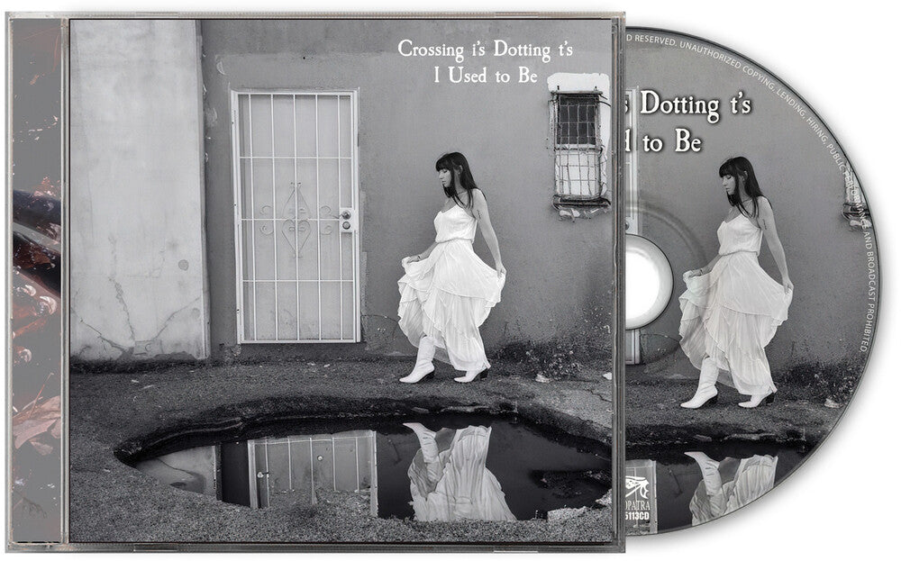 the album cover for Crossing I's Dotting T's - I Used To Be