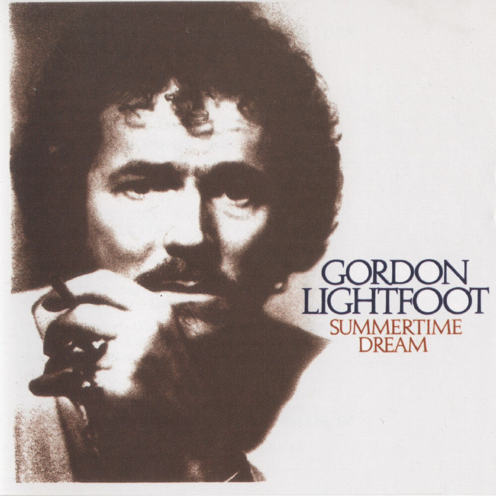 the album cover for Gordon Lightfoot - Summertime Dream [Clear Vinyl] (Red) (Aniv)