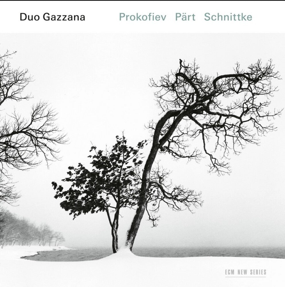 the album cover for Duo Gazzana - Prokofiev Schnittke Part