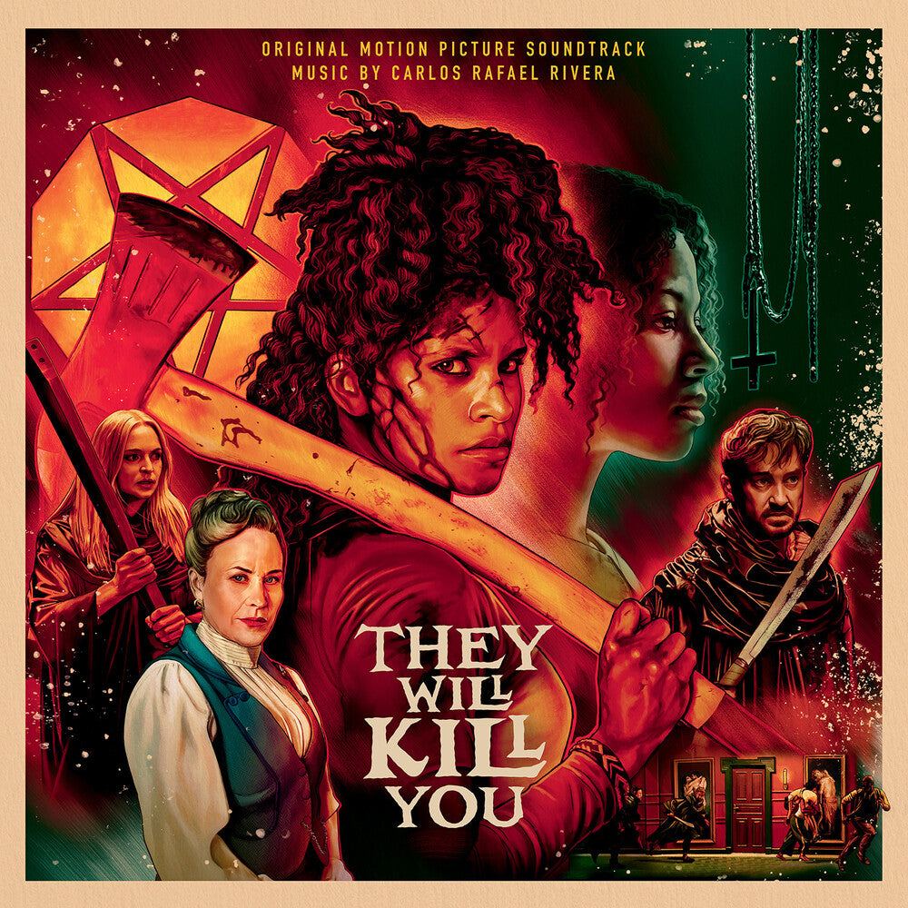 the album cover for They Will Kill You - O.S.T. (Colv) (Gate) (Spla) - They Will Kill You - O.S.T. [Colored Vinyl] (Gate) (Spla)