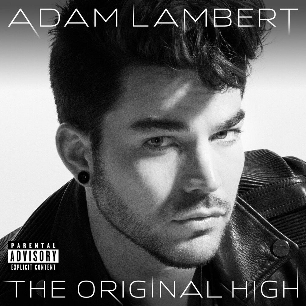 the album cover for Adam Lambert - Original High [Clear Vinyl] [Limited Edition]