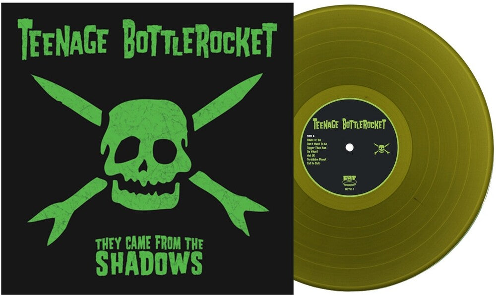 the album cover for Teenage Bottlerocket - They Came From The Shadows [Olive]