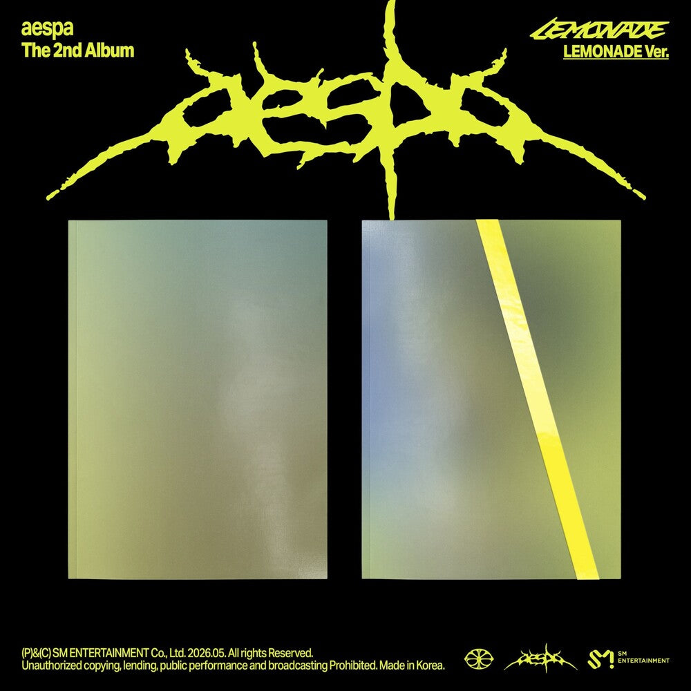 the album cover for Aespa - The 2nd Album ‘LEMONADE’ [LEMONADE Ver.]