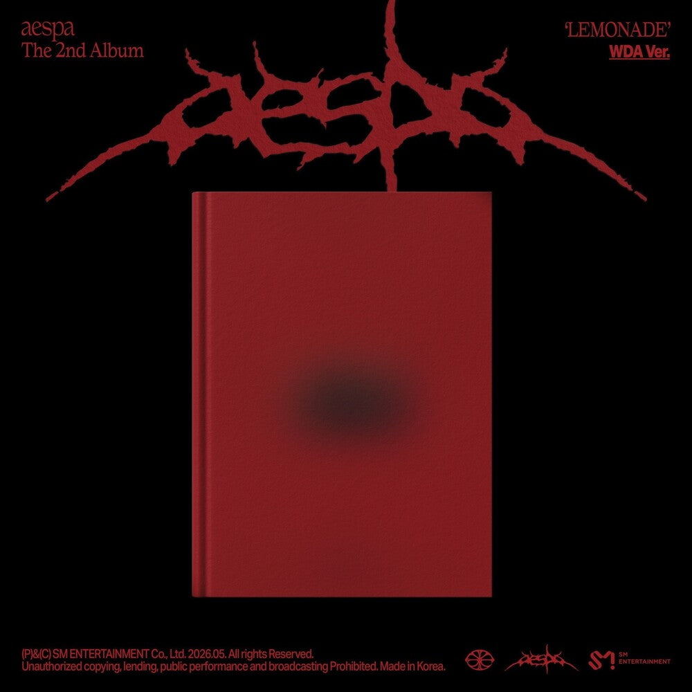 the album cover for Aespa - The 2nd Album ‘LEMONADE’ [WDA Ver.]