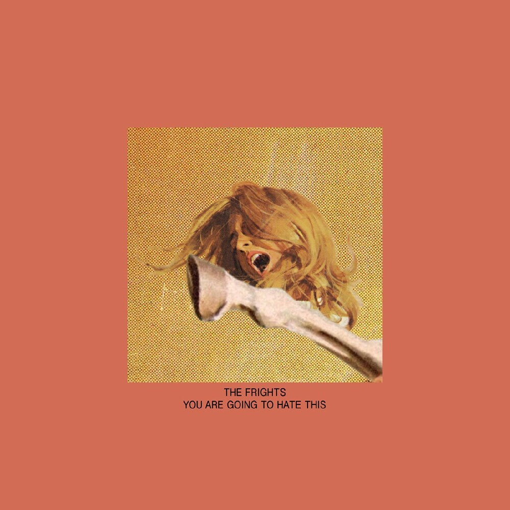 the album cover for Frights - You Are Going To Hate This [Red & Yellow Splatter]