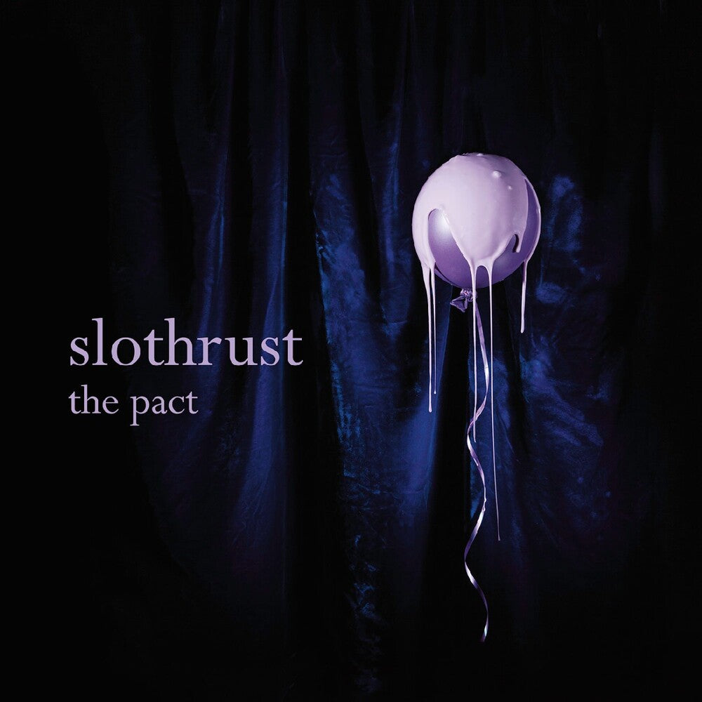 the album cover for Slothrust - Pact - Clear Blue Smoke (Blue) [Clear Vinyl]