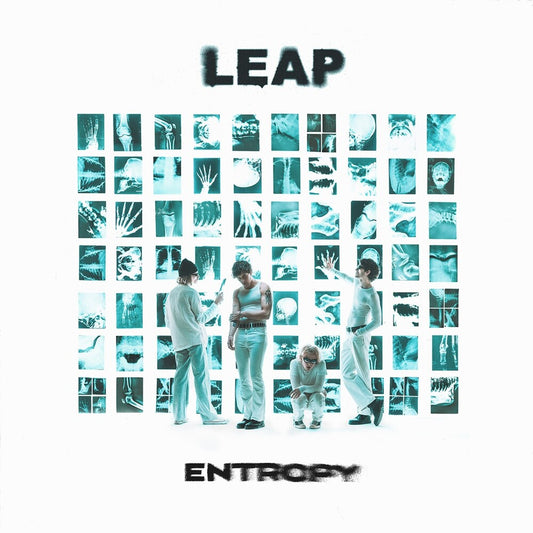 the album cover for Leap - Entropy [White]