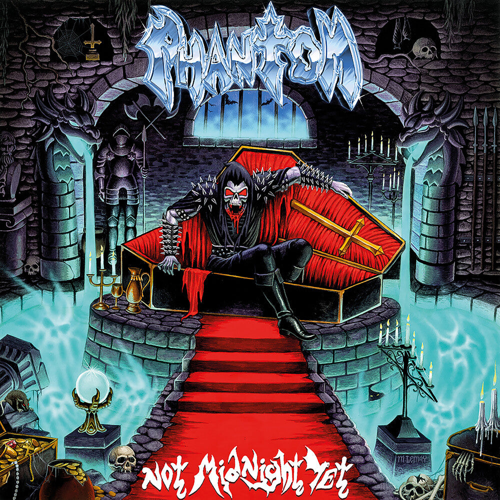 the album cover for Phantom - Not Midnight Yet - Red [Colored Vinyl] (Red)