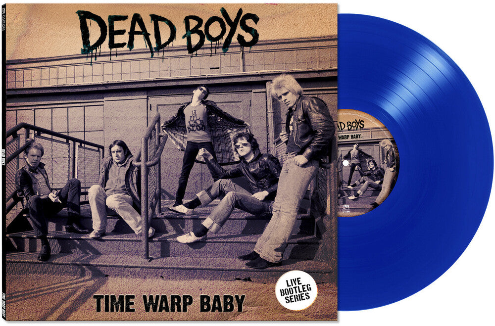 the album cover for Dead Boys - Time Warp Baby [Blue]