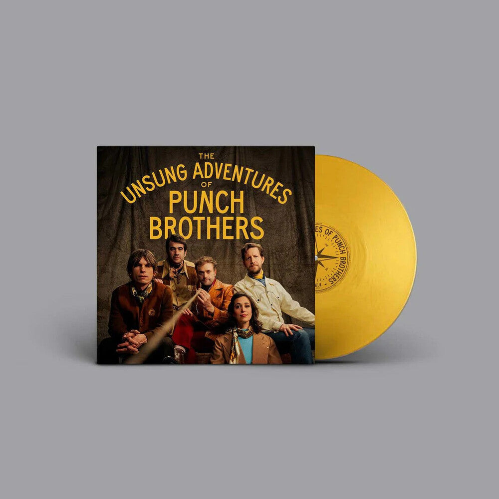the album cover for Punch Brothers - Unsung Adventures Of Punch Brothers [Colored Vinyl] (Gol)