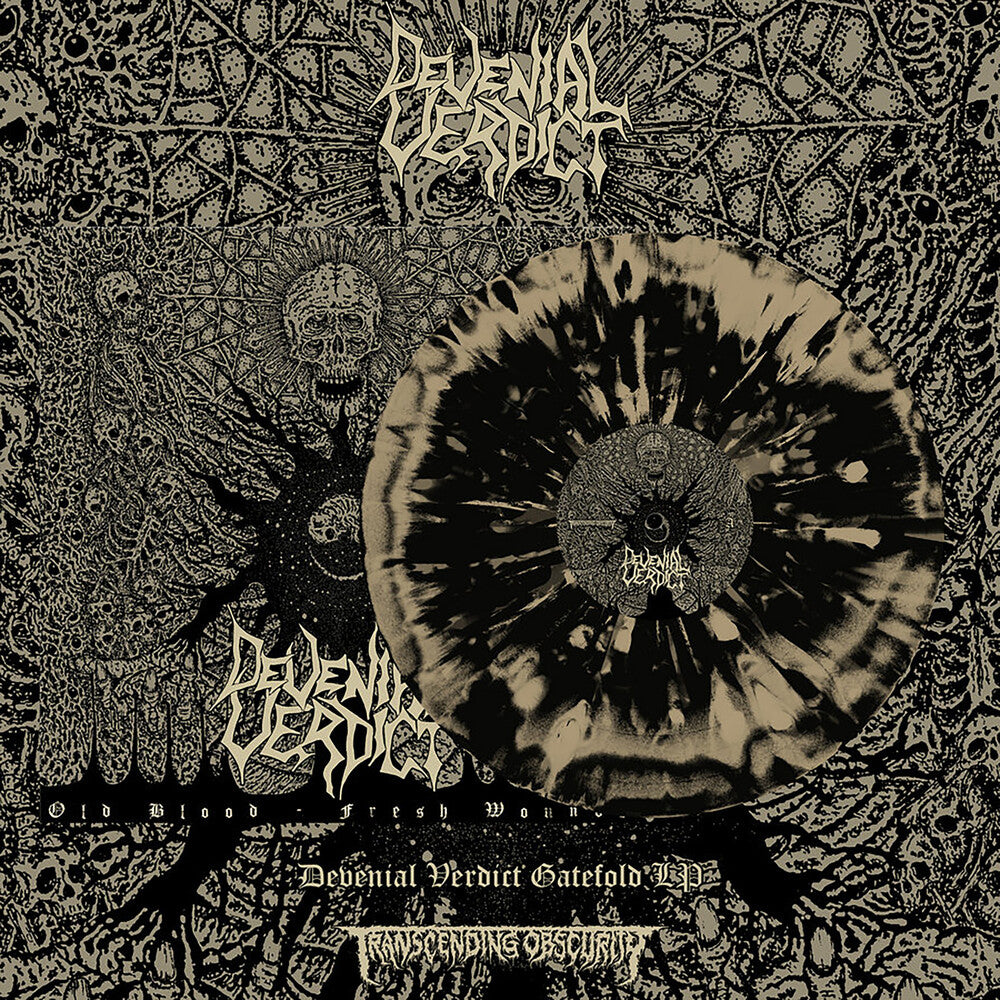 the album cover for Devenial Verdict - Old Blood: Fresh Wounds