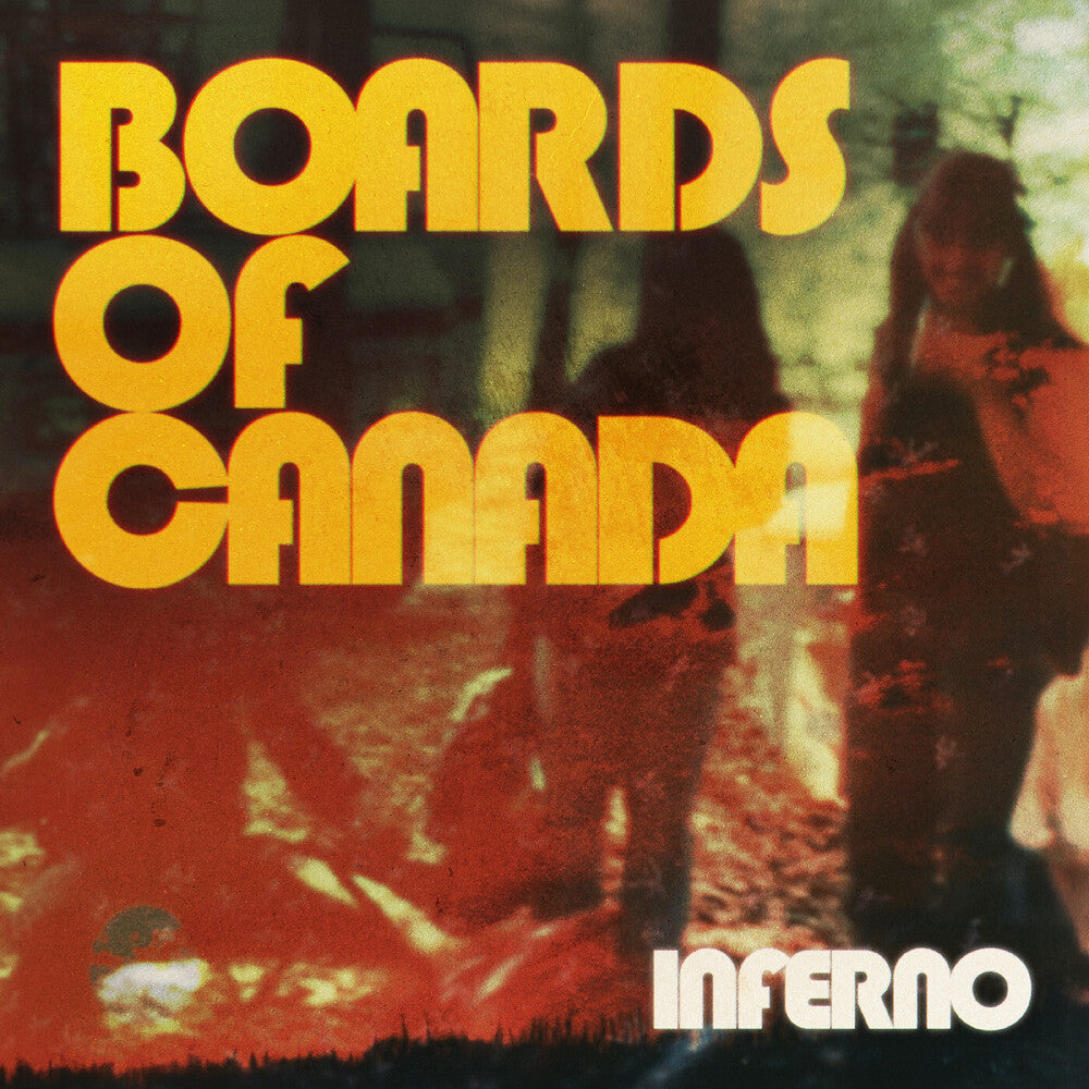 the album cover for Boards Of Canada - Inferno [Black]