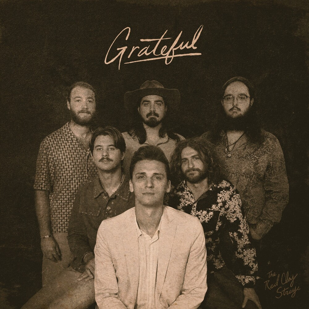 the album cover for The Red Clay Strays - Grateful [Black Opaque]