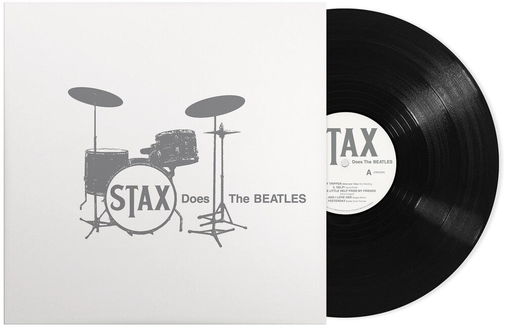 the album cover for Various - Stax Does The Beatles [Black]