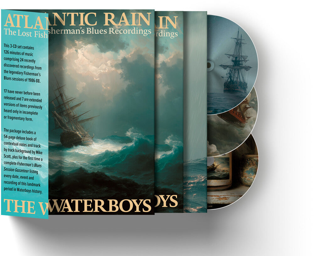 the album cover for Waterboys - Atlantic Rain: Lost Fisherman's