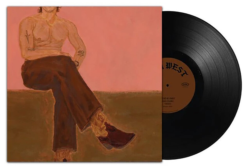 the album cover for West, Don - Don West - Black Vinyl