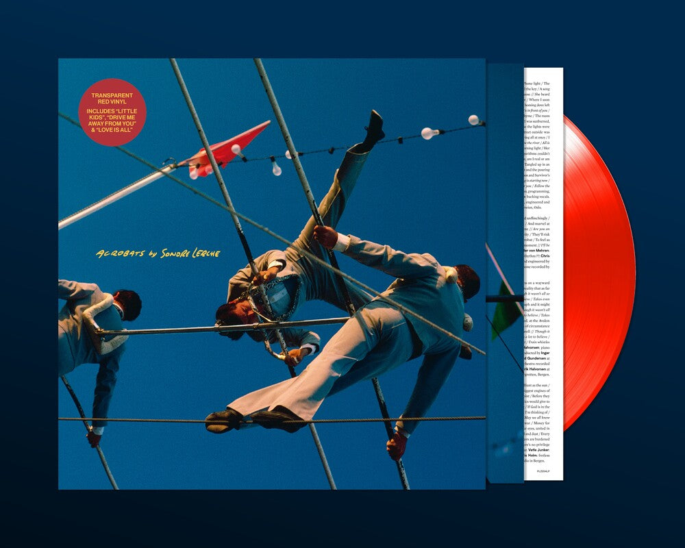 the album cover for Sondre Lerche - Acrobats [Colored Vinyl] (Red)