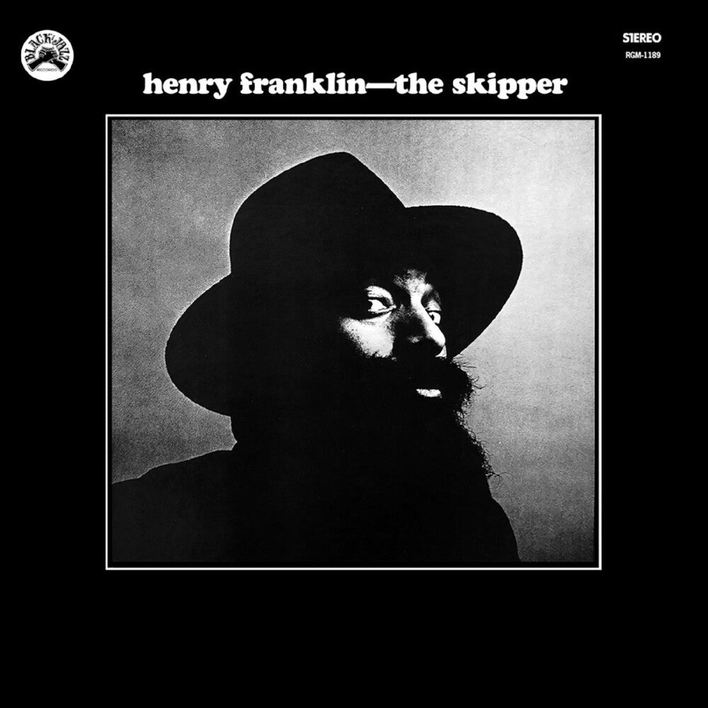 the album cover for Henry Franklin - Skipper - Remastered - Blue With Black Swirl (Blk)