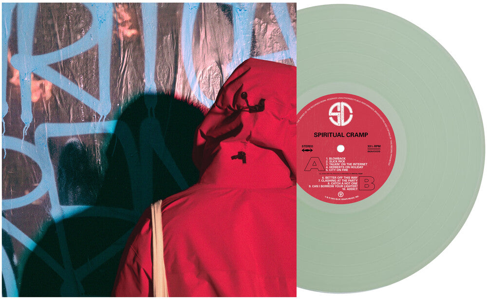 the album cover for Spiritual Cramp - Spiritual Cramp [Clear Vinyl]