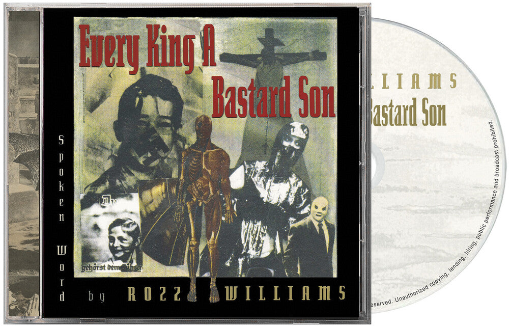 the album cover for Rozz Williams - Every King A Bastard Son