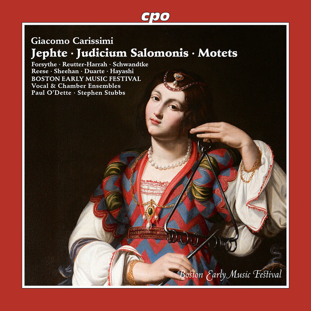 the album cover for Teresa Wakim - Judicium Salomonis Jephte & Motets