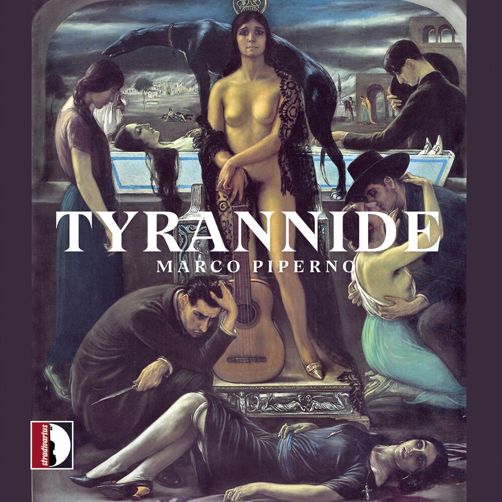 the album cover for Marco Piperno - Tyrannide