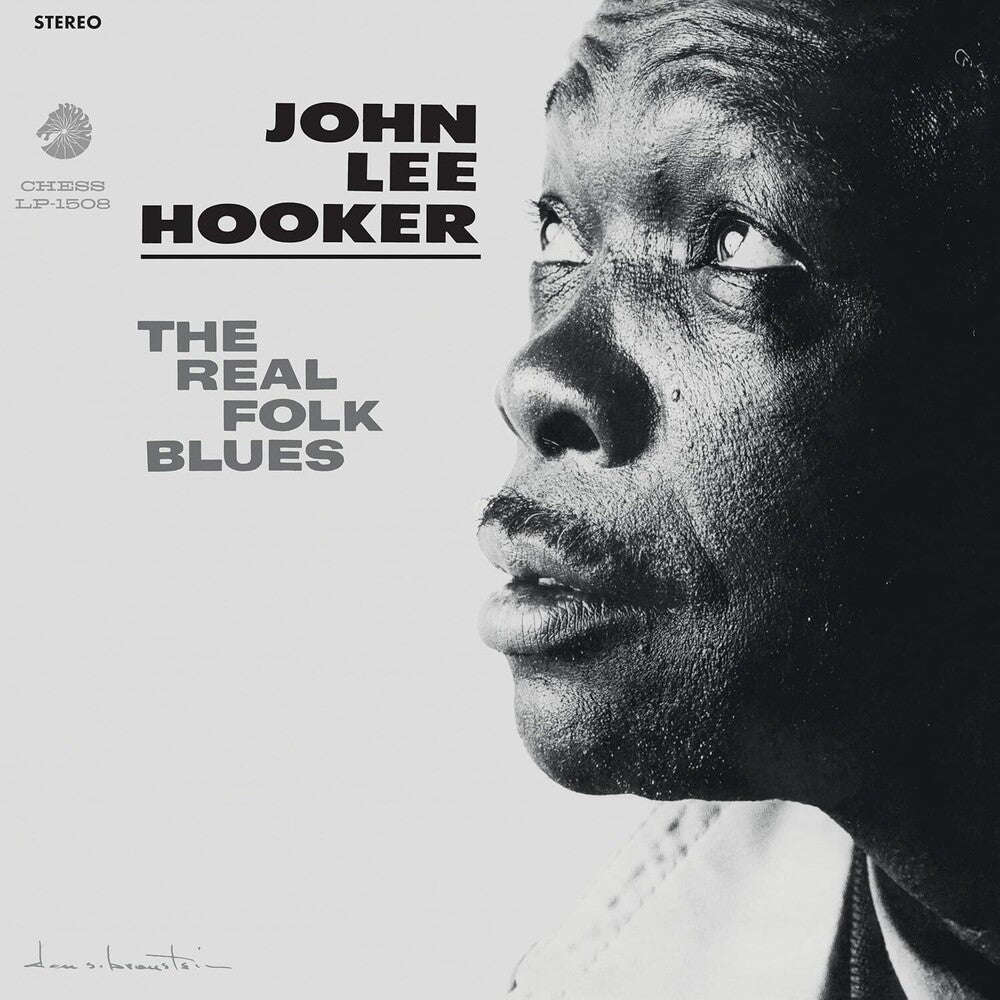 the album cover for John Hooker  Lee - Real Folk Blues (Chess Acoustic Sounds Series)