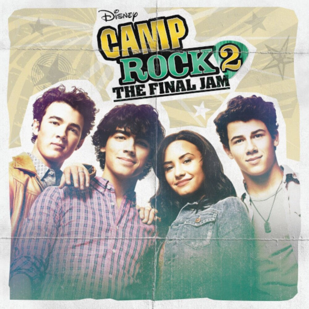 the album cover for Cast Of Camp Rock 2 (Colv) (Uk) - Camp Rock 2: The Final Jam - O.S.T. [Colored Vinyl] (Uk)