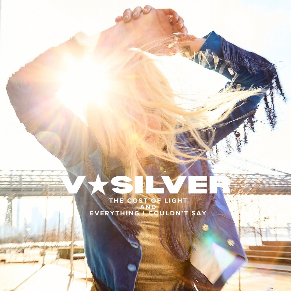 the album cover for V-Silver - Cost Of Light & Everything I Couldn't Say