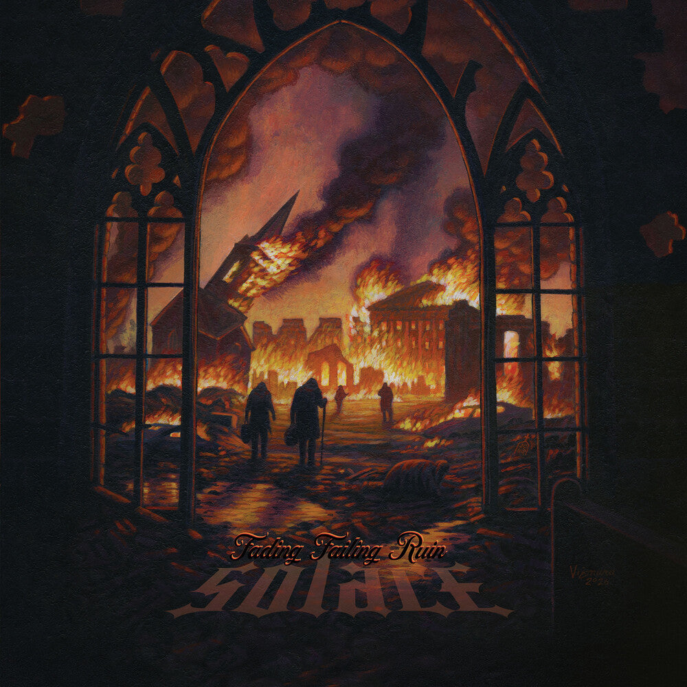 the album cover for Solace - Fading Failing Ruin [Digipak]