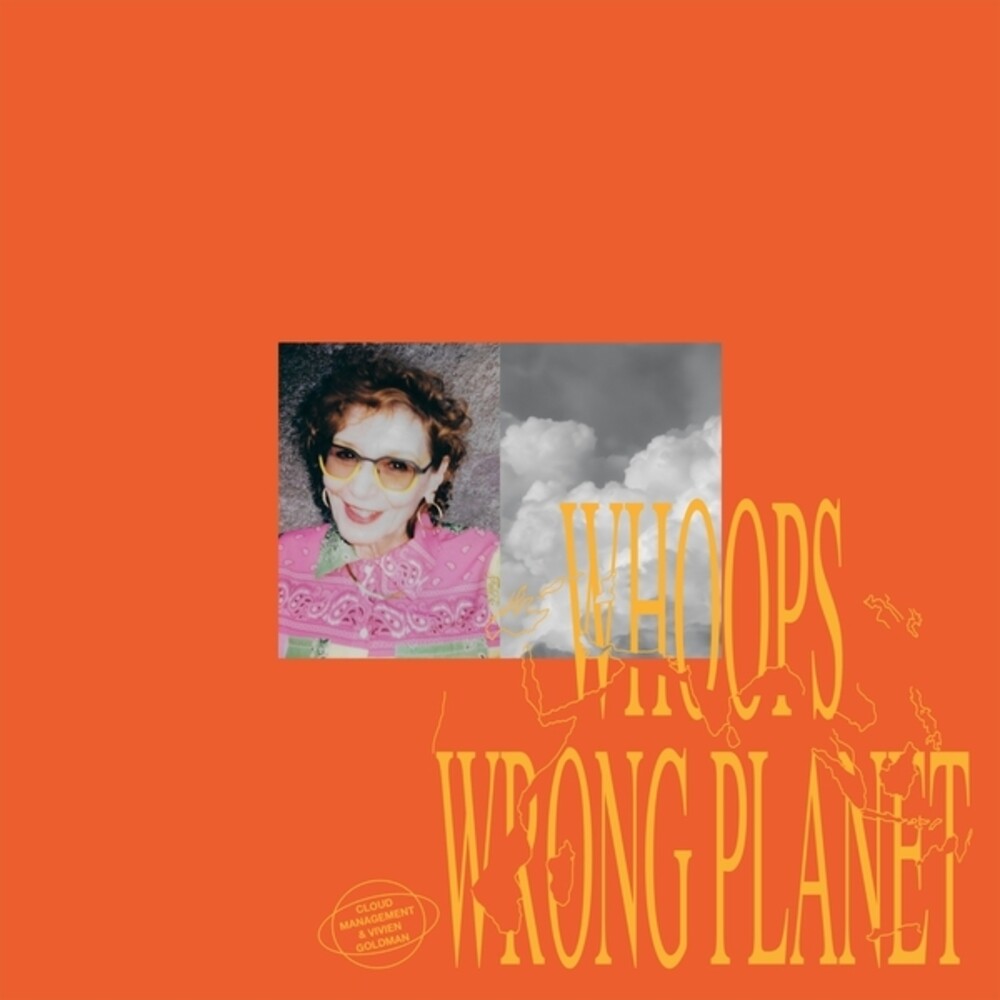 the album cover for Cloud Management & Vivien Goldman - Whoops Wrong Planet