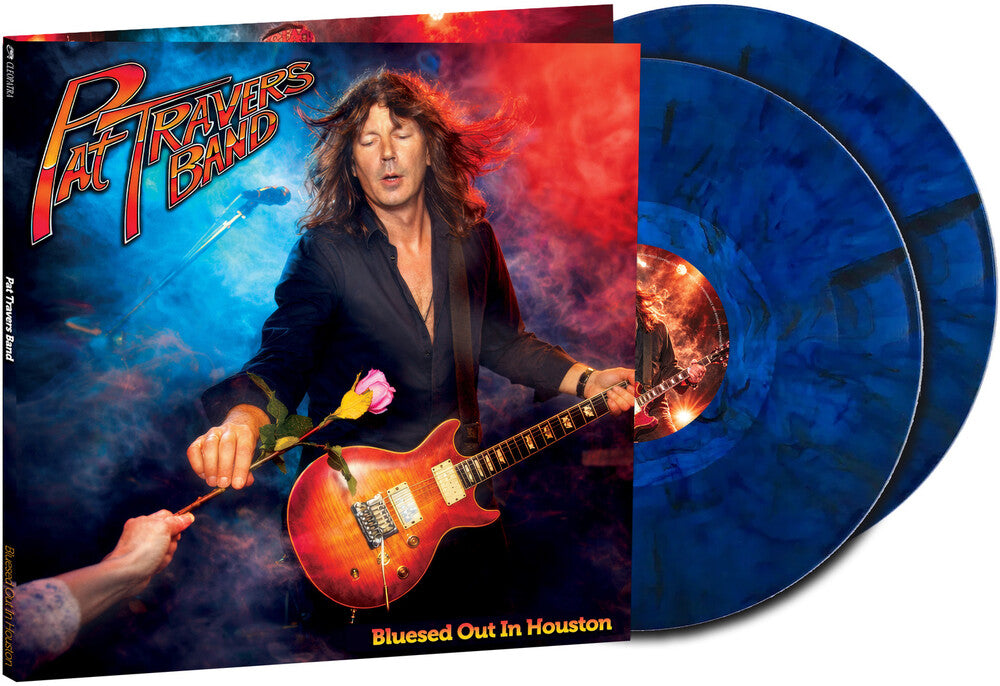 the album cover for Pat Travers Band - Bluesed Out In Houston